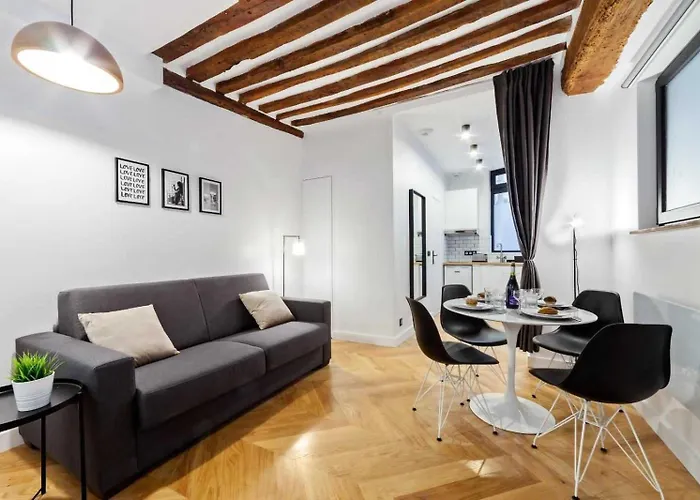 Charming Apartment - 1Br-4P - Les Halles